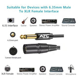 Καλώδιο ATC HQ 6.35mm Mono / Canon Αρσενικό 2m